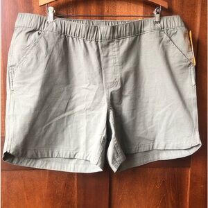 Women’s Carhartt Force Relaxed Fit Ripstop Work Short Dusty Olive Size XL